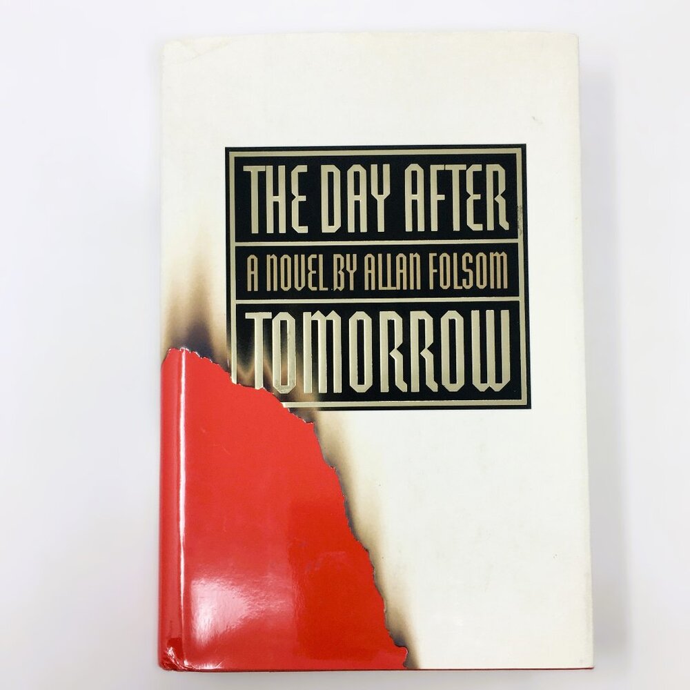 The Day After Tomorrow A Novel by Allan Folsom Hardback Hardbound Book